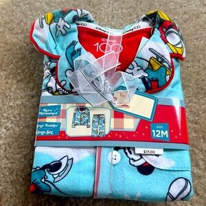 Disney Holiday Toddler Pajamas